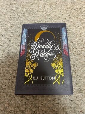 Signed Copy of Deadly Dreams by K.J. Sutton - Hardcover